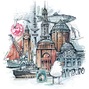 Hamburg Illustration