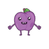 Kawaii Comic Plum