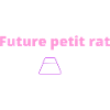 STICKERS "FUTURE PETIT RAT"