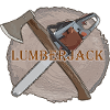 Lumberjack Wood Saw Axe