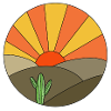 Sunset Desert