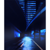 Abstract Cyber City SciFi