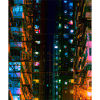 Abstract Cyber City SciFi