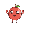 Kawaii Comic Peach