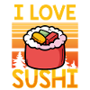 Kawaii I love sushi
