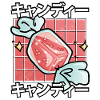 Sweet kawaii candy