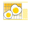 Cute Kawaii Heart Eggs