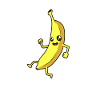 Kawaii Comic Banana
