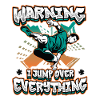 Warning: I jump over everything.