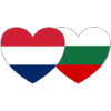 Holland Bulgaria Flag Heart