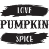 love pumpkin spice