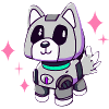 Husky robot dog Malamute