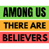 There Are Believers Striped Message