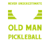 Old Man Pickleball Paddle Gift