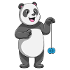Panda avec Jojo