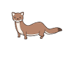 Kawaii Japan Weasel