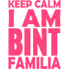 KEP CALM BINT FAMILIA PINK