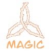 Magic symbol Triquetra