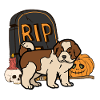 St. Bernard Halloween Costume Chien