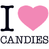 I LOVE CANDIES