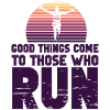 Running Runner Half Marathon Retro
