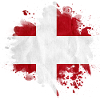 Denmark copenhagen danish scandinavia flag