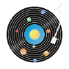 Disque vinyle Solar System