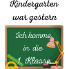 Einschulung Kindergarten war gestern