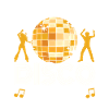 Disco 70s 80s Disco Party Outfit DiscoTheque