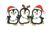 Penguin Christmas Animals Cute Penguins