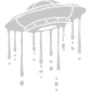 UFO Graffiti Drops Slime