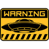 Warning shield flying UFOs