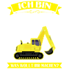 Baggerfahrer Job Bagger Geschenk