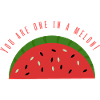 One in a melon