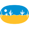 Skyline Frequency Desert Landscape