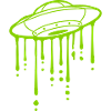 Graffiti Slime Drops UFO