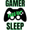 Gamer never sleep