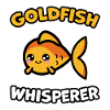 Goldfisch Geschenkidee Spruch