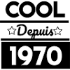 t-shirt 1970 anniversaire