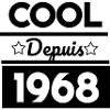 t-shirt 1968 anniversaire