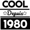 t-shirt 1980 anniversaire