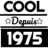 t-shirt 1975 anniversaire