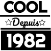 t-shirt 1982 anniversaire