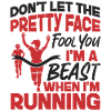 Running Runner Half Marathon Girl