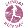 Running Runner Half Marathon Retro