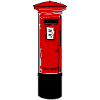 Red British Postbox