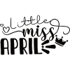 April Birthday Women Women Girls