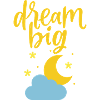 T shirt dream big