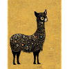 Lama Painting Gold