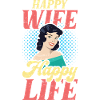 Femme heureuse Vie heureuse